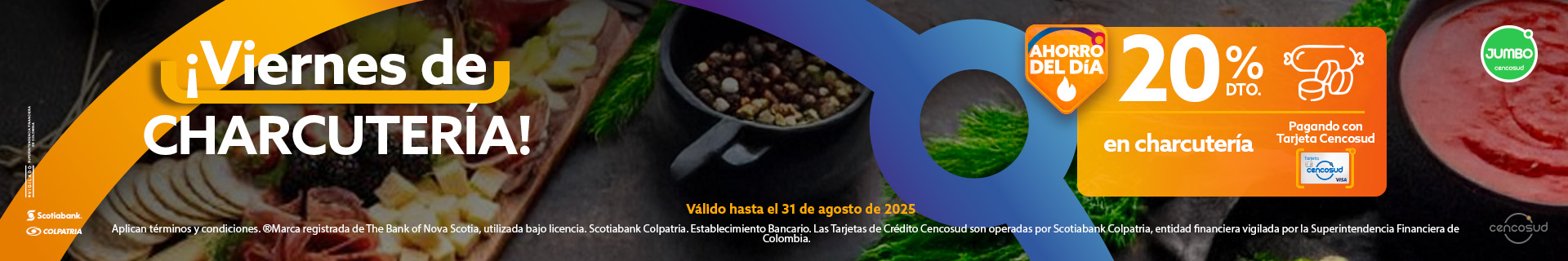 VIERNES DE CHARCUTERÍA J - 31 AGOSTO