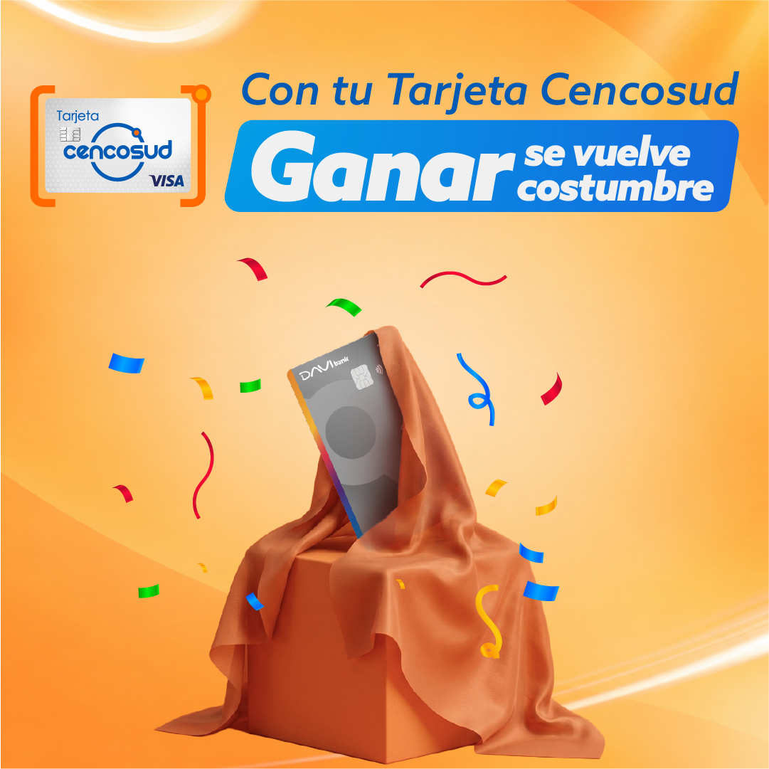 Con tu Tarjeta Cencosud ganar se vuelve costumbre